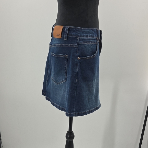 Denim Blue Women's Skirt - Picture 11 of 16